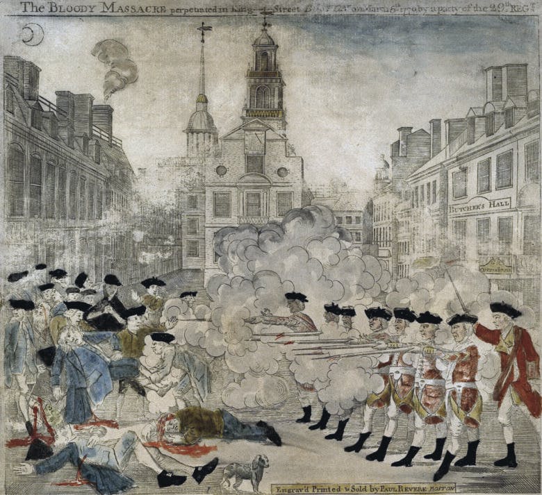 essay on the boston massacre