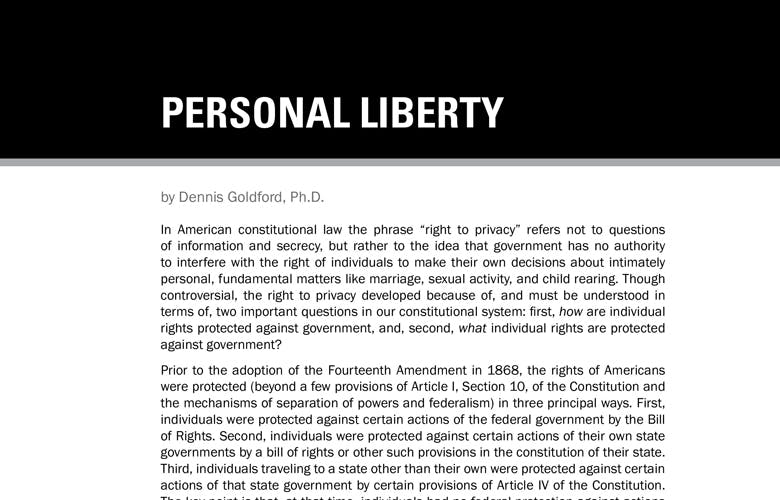 liberty argumentative essay