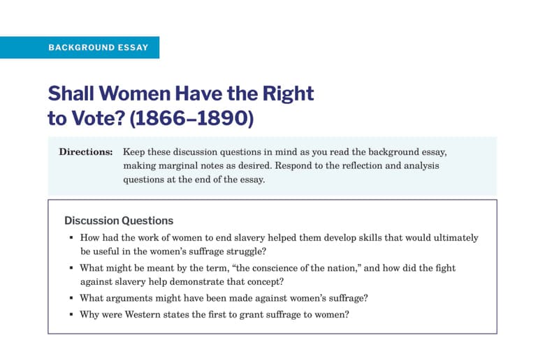 women's rights short essay