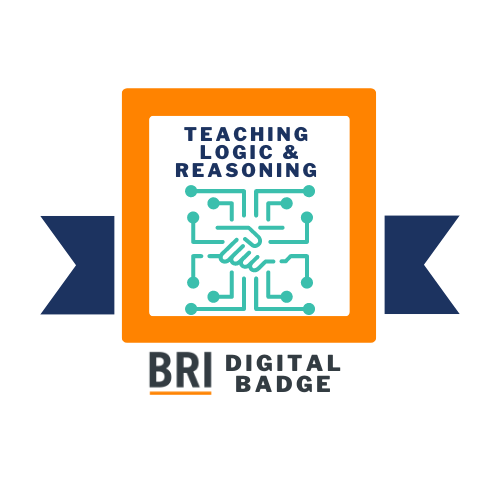 Teaching Logic and Reasoning Badge Logo