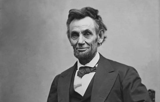 A photo of Abraham Lincoln, the 16 th president of the United States
