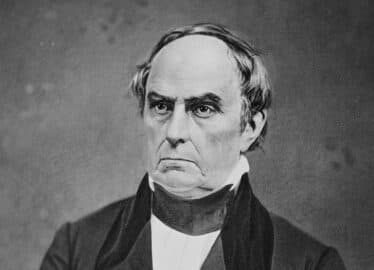 Portrait of Daniel Webster.