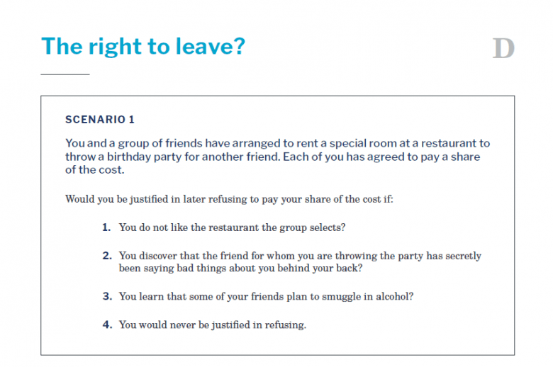 Presidents and the Constitution Handout D The Right to Leave (The Election of 1860)